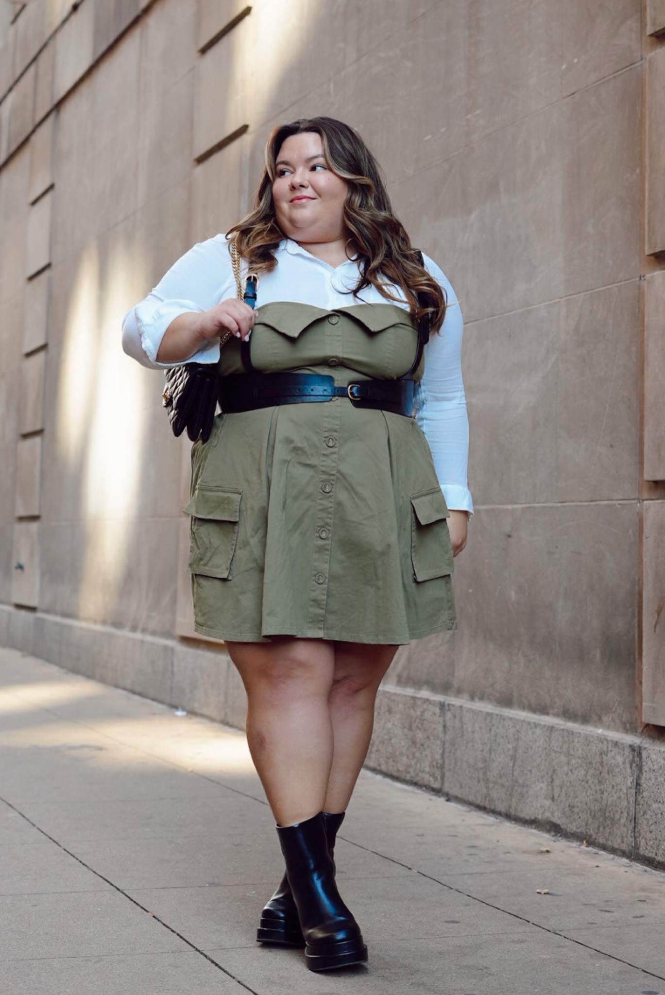 Plus Size Military Dress