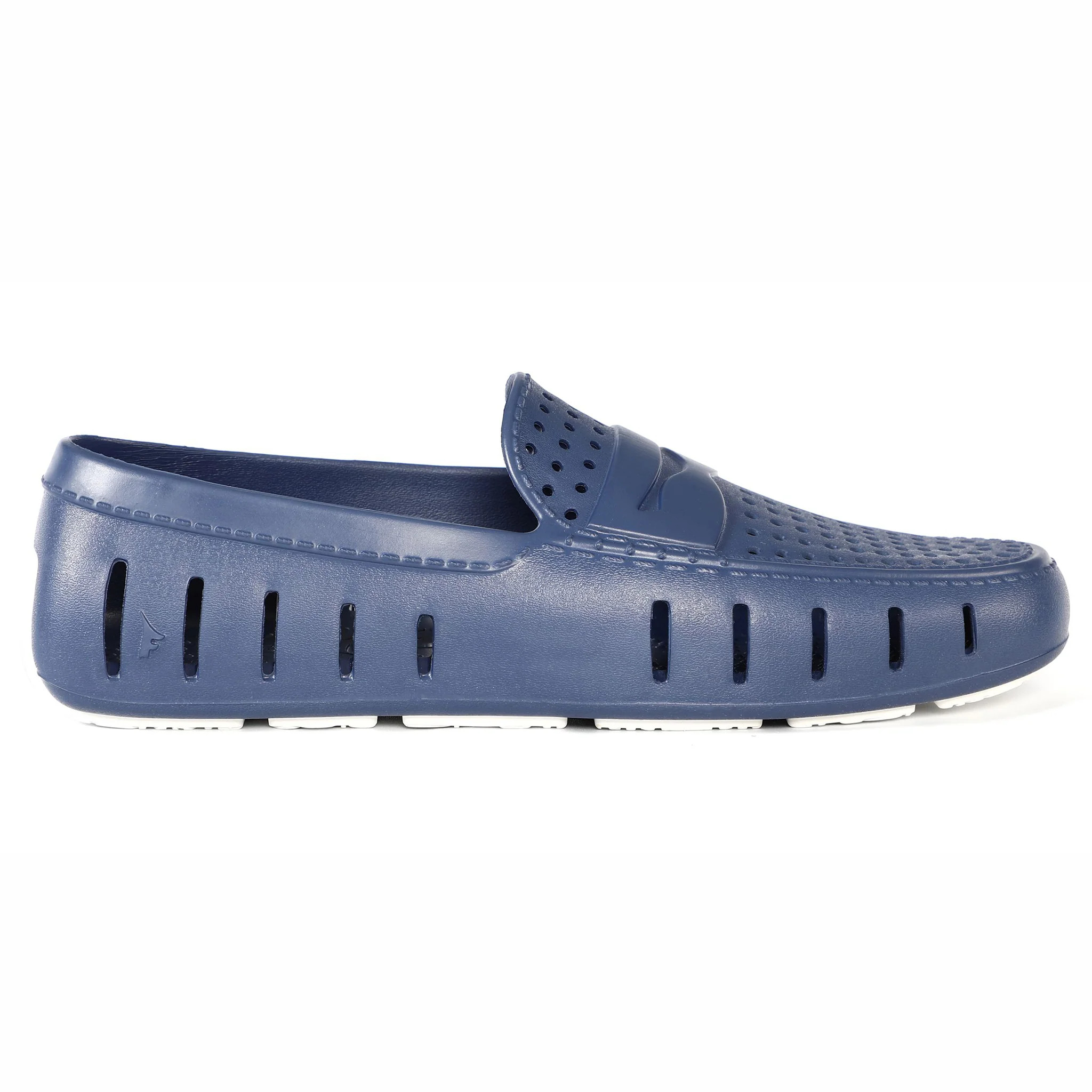 Men's Country Club Navy Peony Bright White Loafers | Floafers