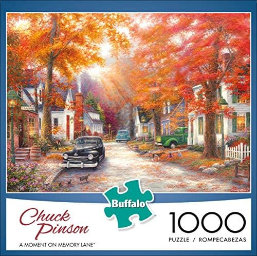 Buffalo Games - Chuck Pinson - A Moment On Memory Lane - 1000 Piece Jigsaw Puzzle | Amazon (US)