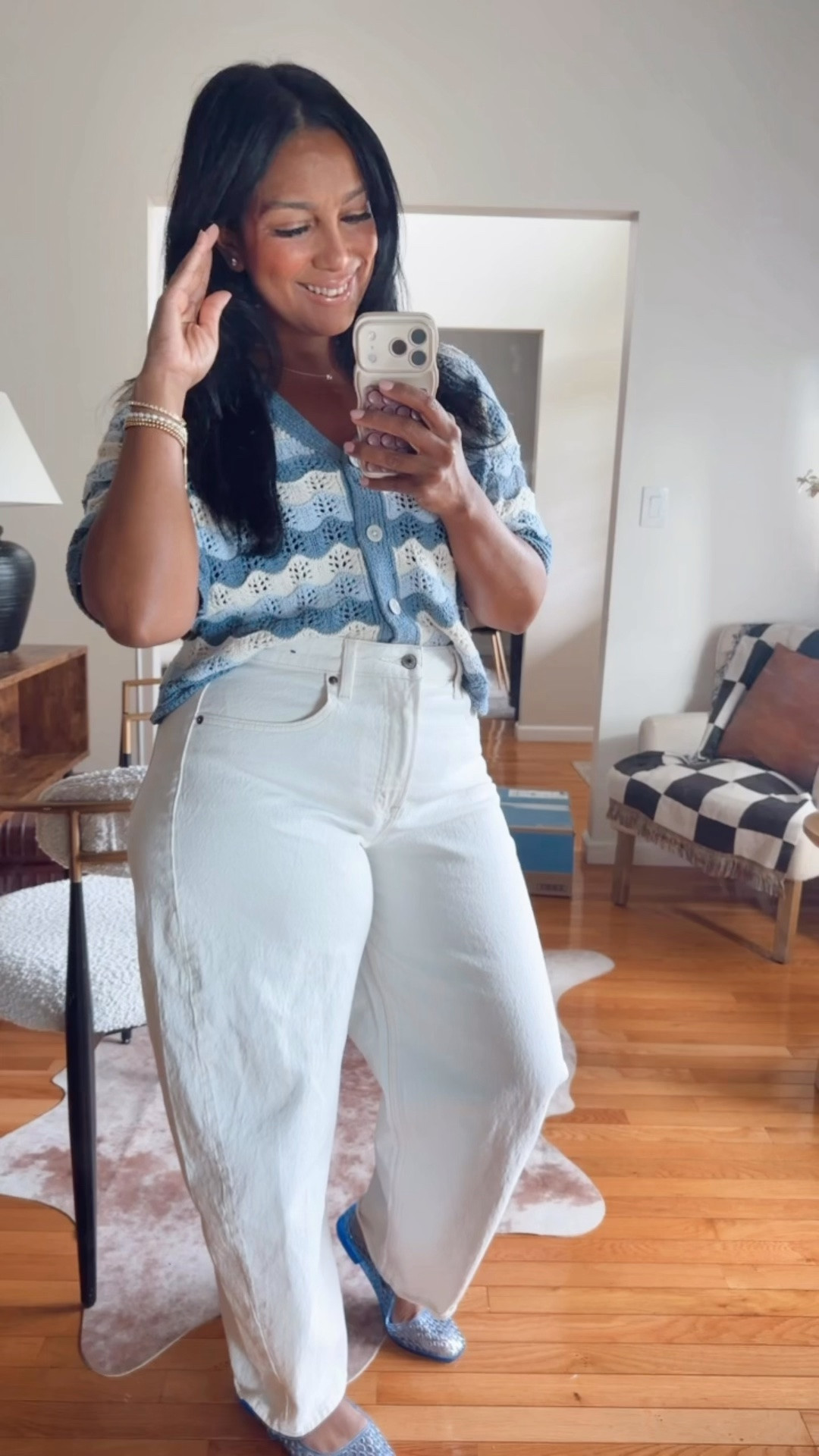 Casual summer work ootd⚡️🤍🦋 #target #abercrombie #barreldenim

#LTKgrwm #LTKootd #LTKmomlife