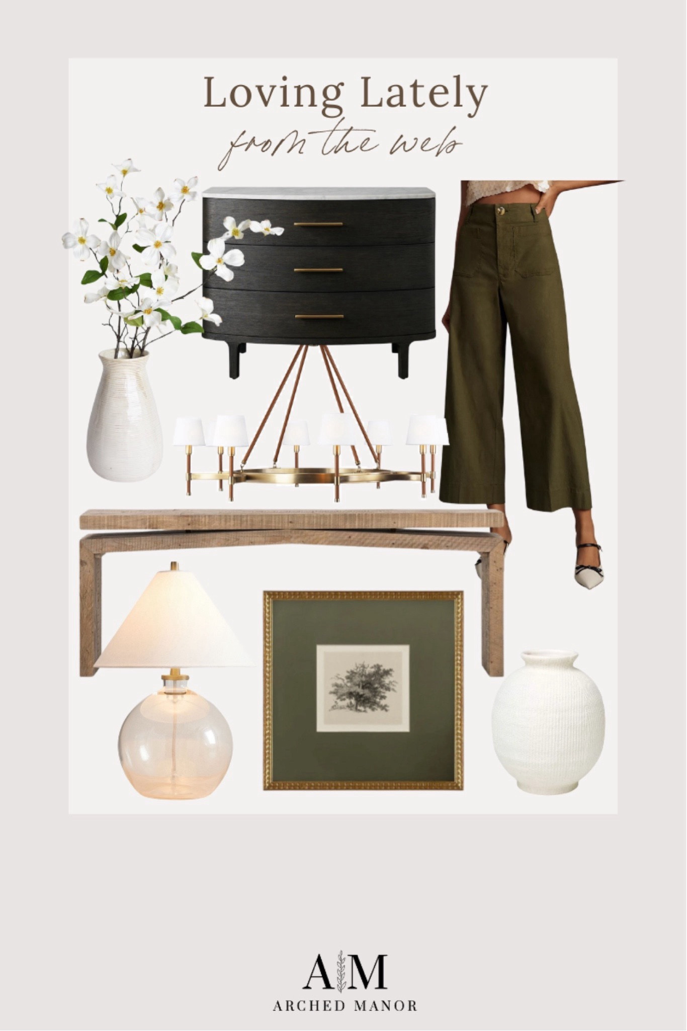 Love these! Condole table, cropped pants, nightstand, artwork, vase, chandeliers 

#LTKStyleTip #LTKSaleAlert #LTKHome