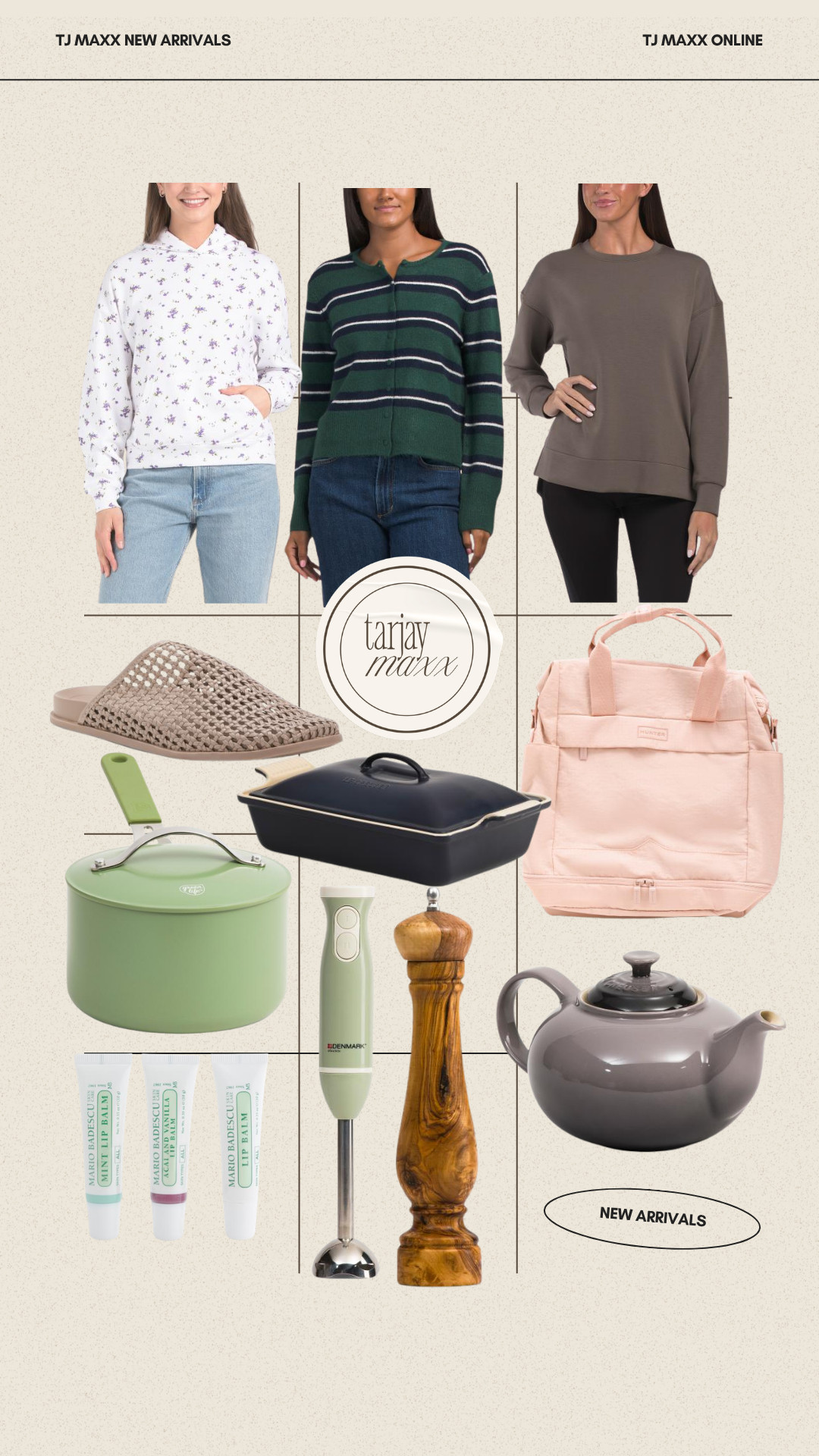 TJ Maxx understood the assignment with today’s new arrivals 👀 so many good finds for fall, from easy everyday pieces to things that make your wardrobe feel fresh without spending a ton. These are the ones worth checking before they disappear 🤎
fall outfits women over 50, wedding guest dress summer, fall wedding guest dresses, date night outfits, fall decor, country concert outfits, business casual workwear, autumn outfits, fall dresses, concert outfit ideas 

 #LTKootd #LTKSeasonal #LTKBeauty