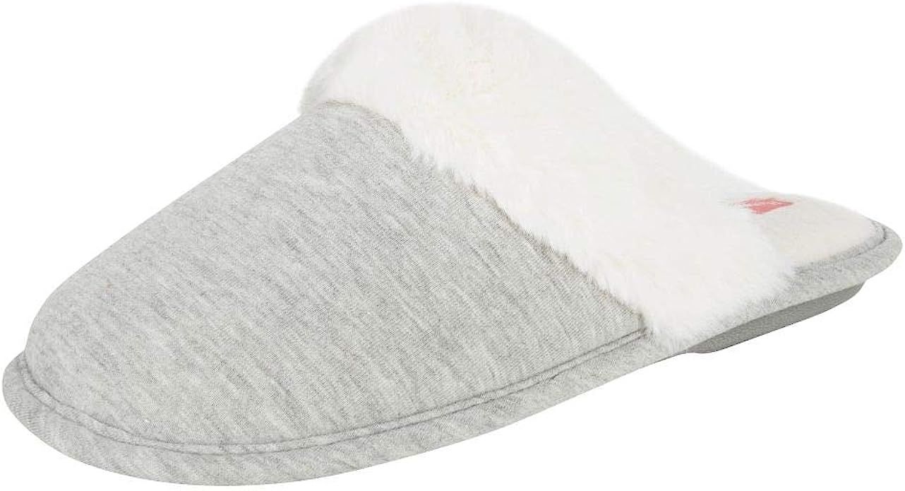 Hanes Women's Superior Comfort Slip-On Scuff Slipper with Memory Foam and Anti-Skid Sole | Amazon (US)