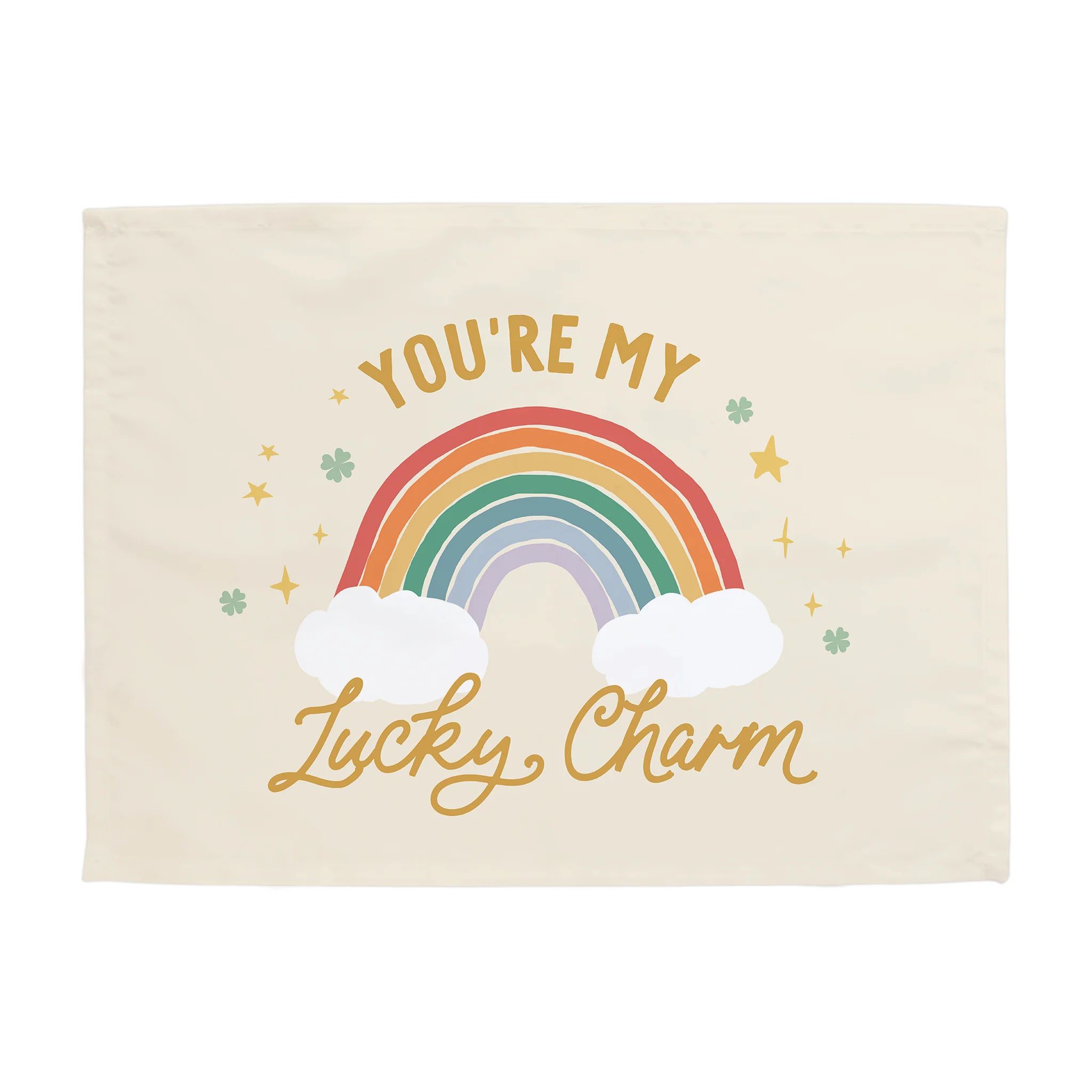 {Neutral Rainbow} You're My Lucky Charm Banner | Hunny Prints
