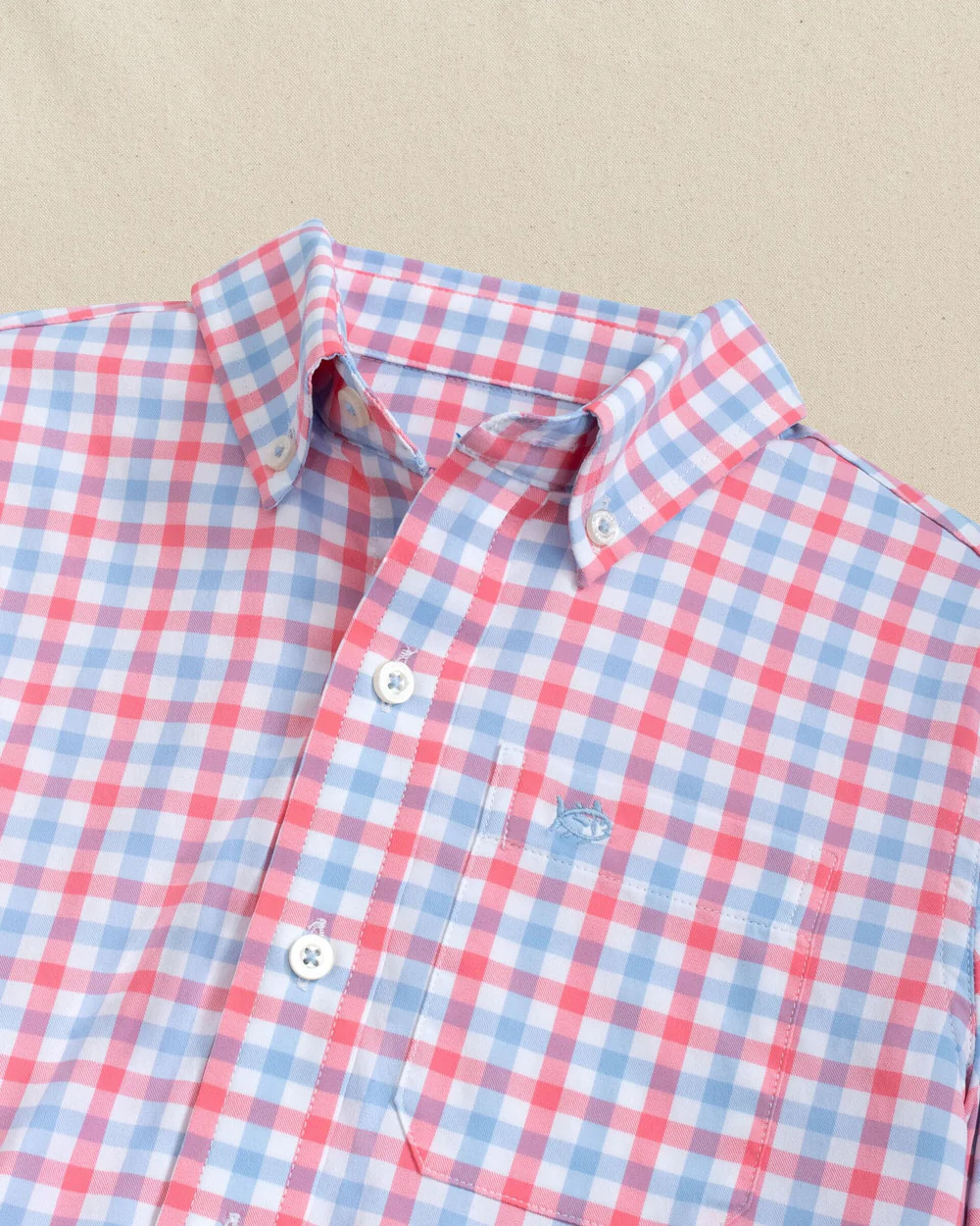 Boys Albemarle Plaid Intercoastal Sport Shirt | Southern Tide