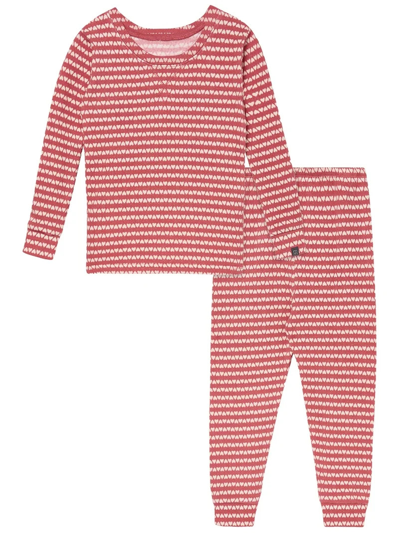 Modern Moments by Gerber Toddler Valentine´s Day Pajama Set, 2-Piece, Sizes 12M-5T | Walmart (US)