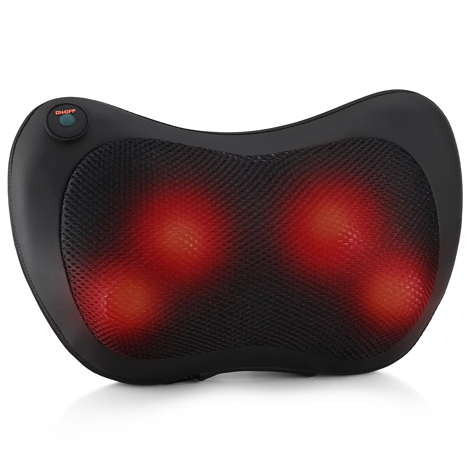 Belmint Shiatsu Pillow Massager with Heat, Infrared Heating, 4 Deep-Kneading Shiatsu Massage Node... | Walmart (US)