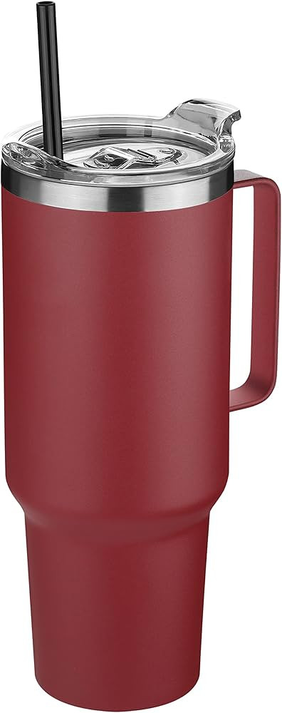 HASLE OUTFITTERS 40 oz Stainless Steel Tumbler with Handle, Vacuum Insulated Tumblers Bulk, Reusa... | Amazon (US)