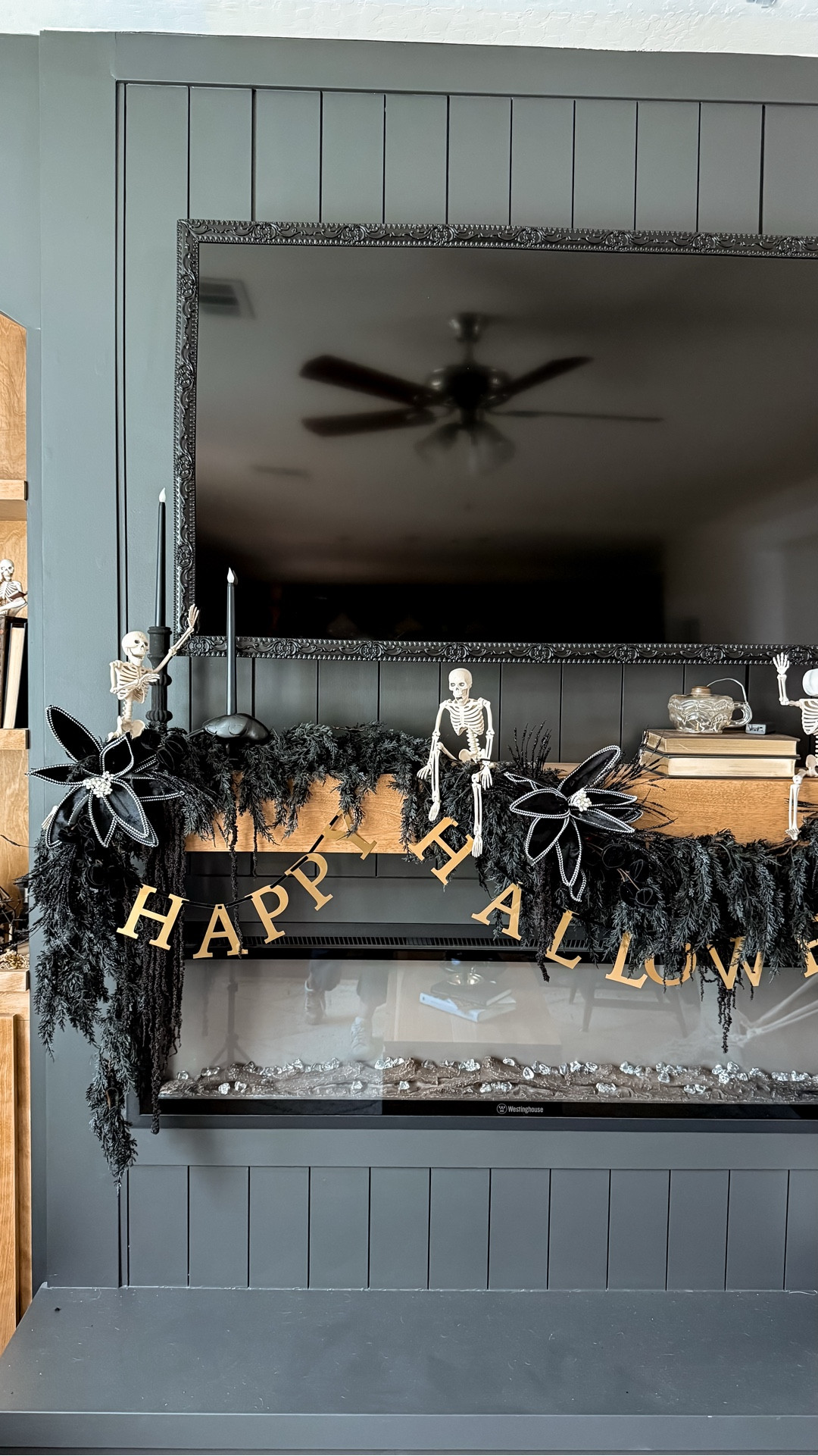 DIY tv frame! For super inexpensive and easy! 🙌🏼 

#LTKHome #LTKSeasonal #LTKFamily