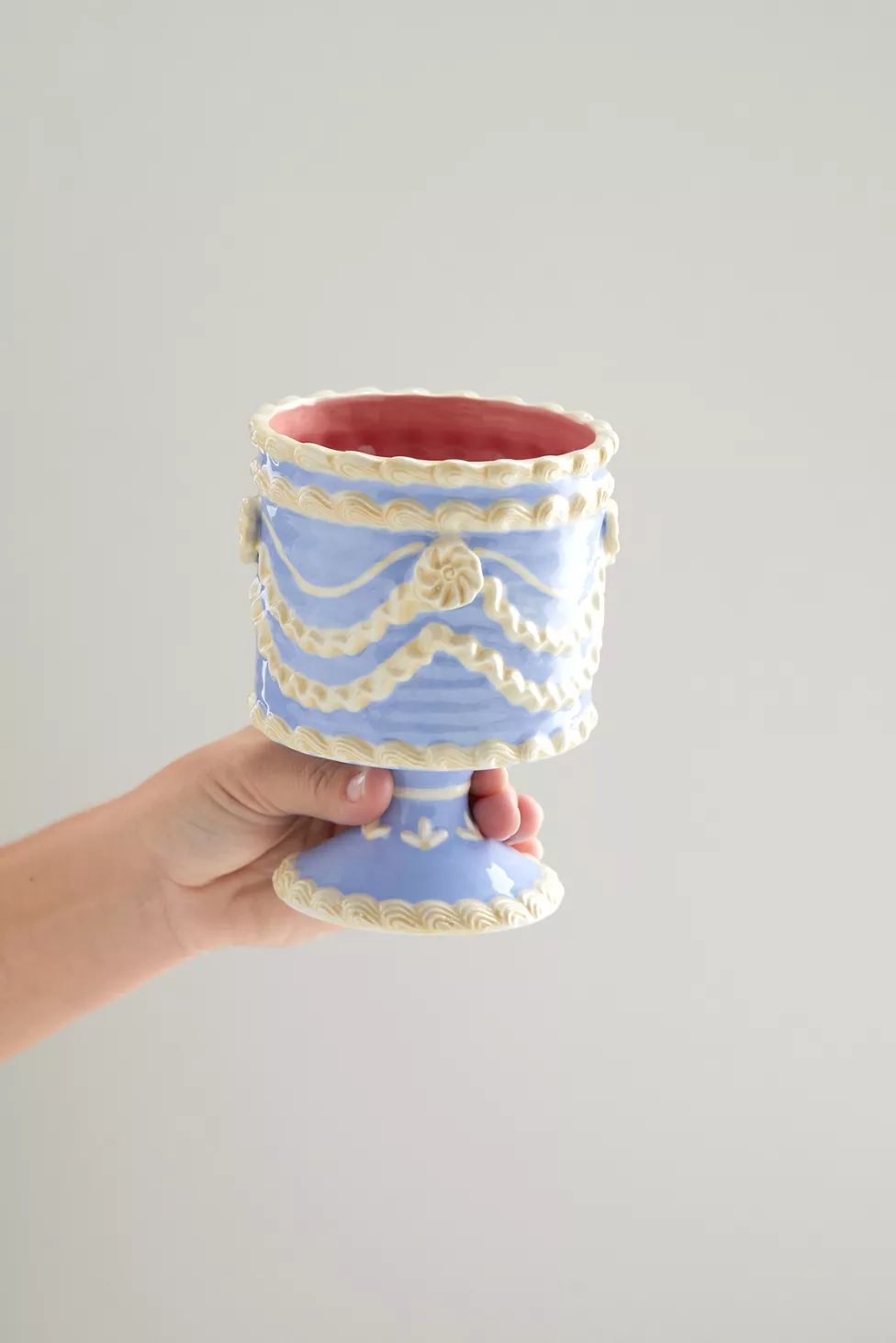 Pretty Shitty Cakes UO Exclusive Wine Goblet | Urban Outfitters (US and RoW)