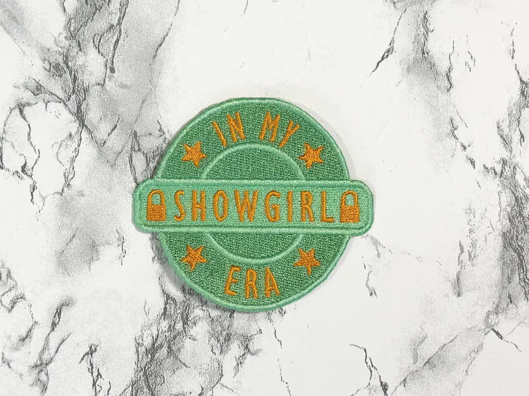Showgirl Embroidered Patch Patches, Showgirl Era Custom Embroidered Patch, Embroidered TS Patch f... | Etsy (US)