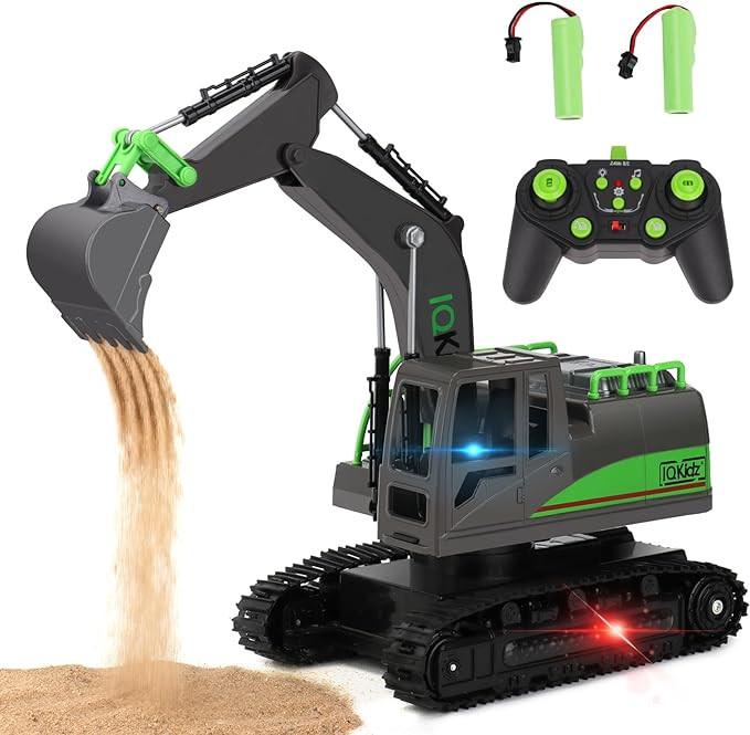 Remote Control Excavator Toys for Boys 4-7 Yrs Old - Best Birthday for Kids 3 5 8 9 10+, Metal Sh... | Amazon (US)