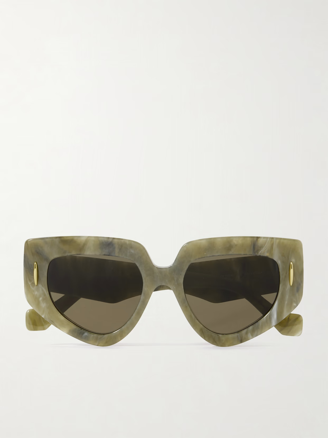 Loewe - Cat-eye Acetate Sunglasses - Green | NET-A-PORTER (US)