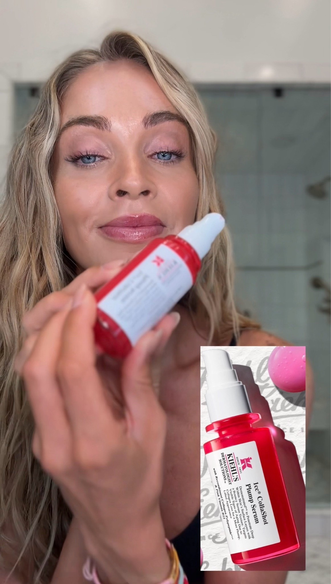 The new @Kiehls 1CC* CollaShot Plump Serum has officially earned a spot in my skincare routine. No needles or downtime, just plumper looking skin! #KiehlsPartner #Collashot #Skincare