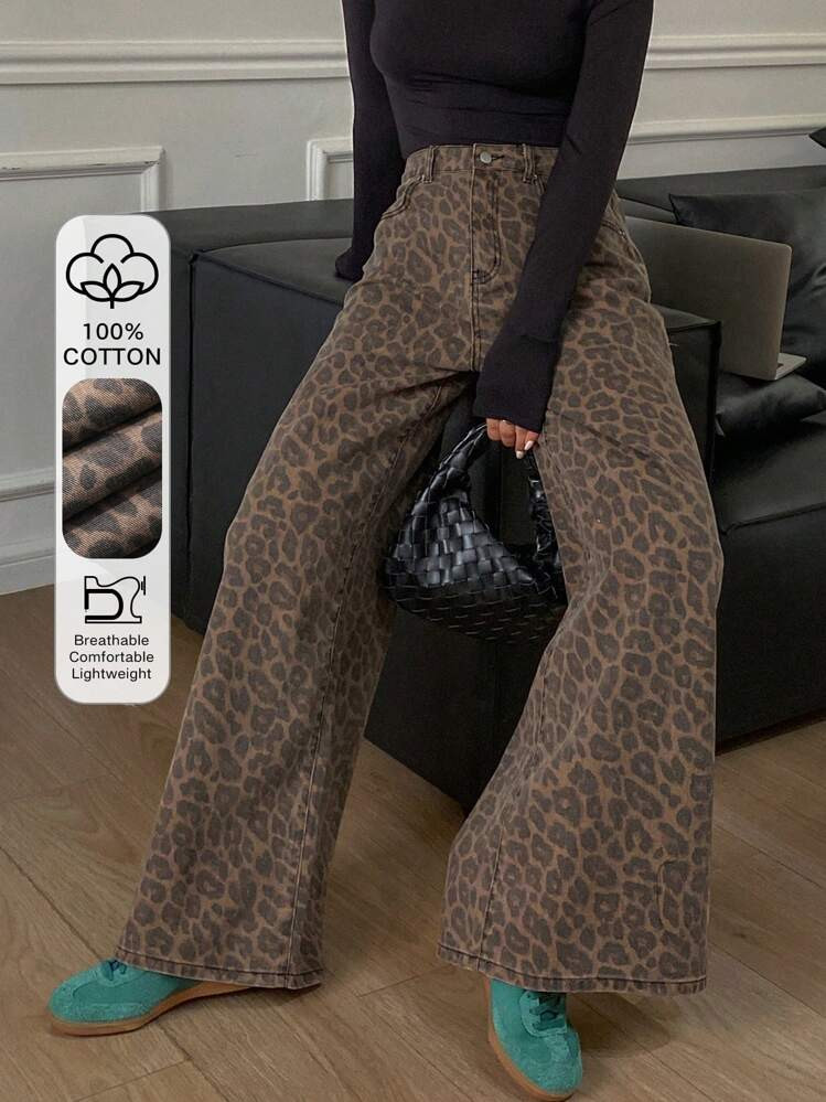 From$31.49

-20%$39.49DAZY Women's Loose Leopard Print Cotton Pants Fall








4.82(100+)





... | SHEIN