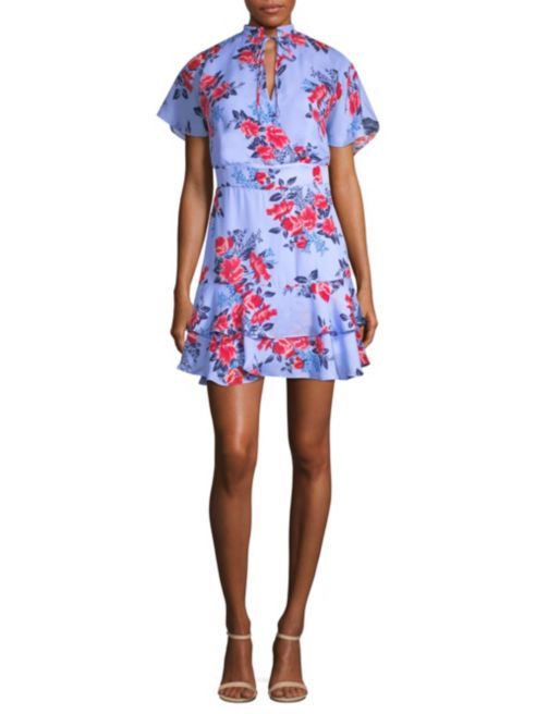 Parker - Natalie Floral Mini Dress | Saks Fifth Avenue