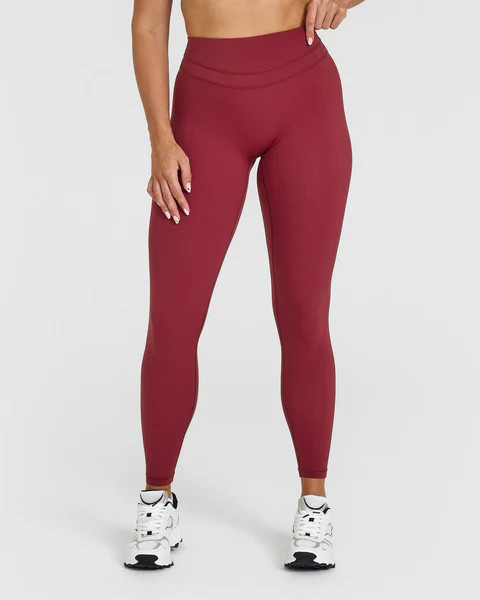 Unified High Waisted Leggings | Burnt Cherry | Oner Active (UK / US)