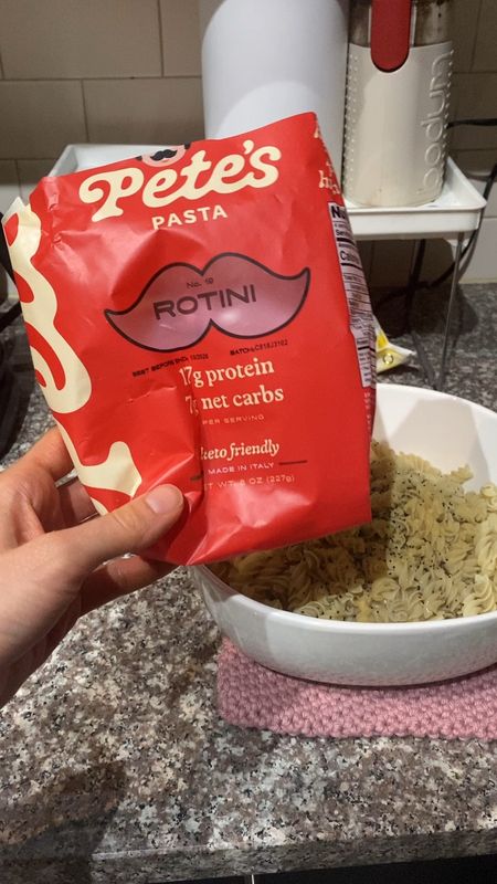 High protein rotini pasta 

#LTKfindsunder50 #LTKhome #LTKVideo