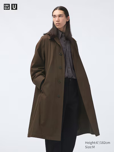 Oversized Single Breasted Coat | UNIQLO (US)