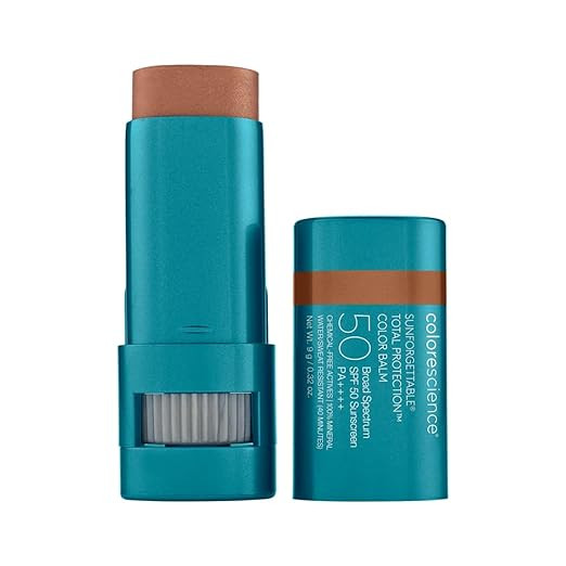 Colorescience Sunforgettable Total Protection Color Balm SPF 50, Mineral, Broad Spectrum, Buildab... | Amazon (US)