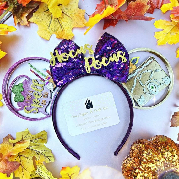 Hocus Pocus Mouse Ear Headband | Etsy | Etsy (US)