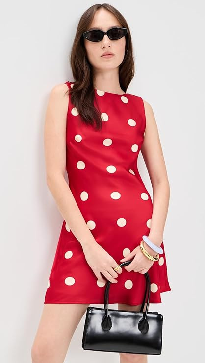 Bailey Rose Women's Polka Dot Mini Dress | Amazon (US)