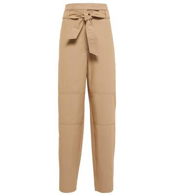 Canossa cotton-blend paperbag pants | Mytheresa (US/CA)