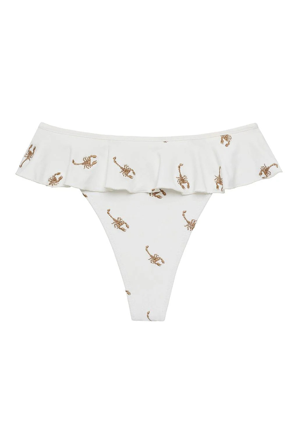 Scorpion Tamarindo Ruffle Bikini Bottom | Montce