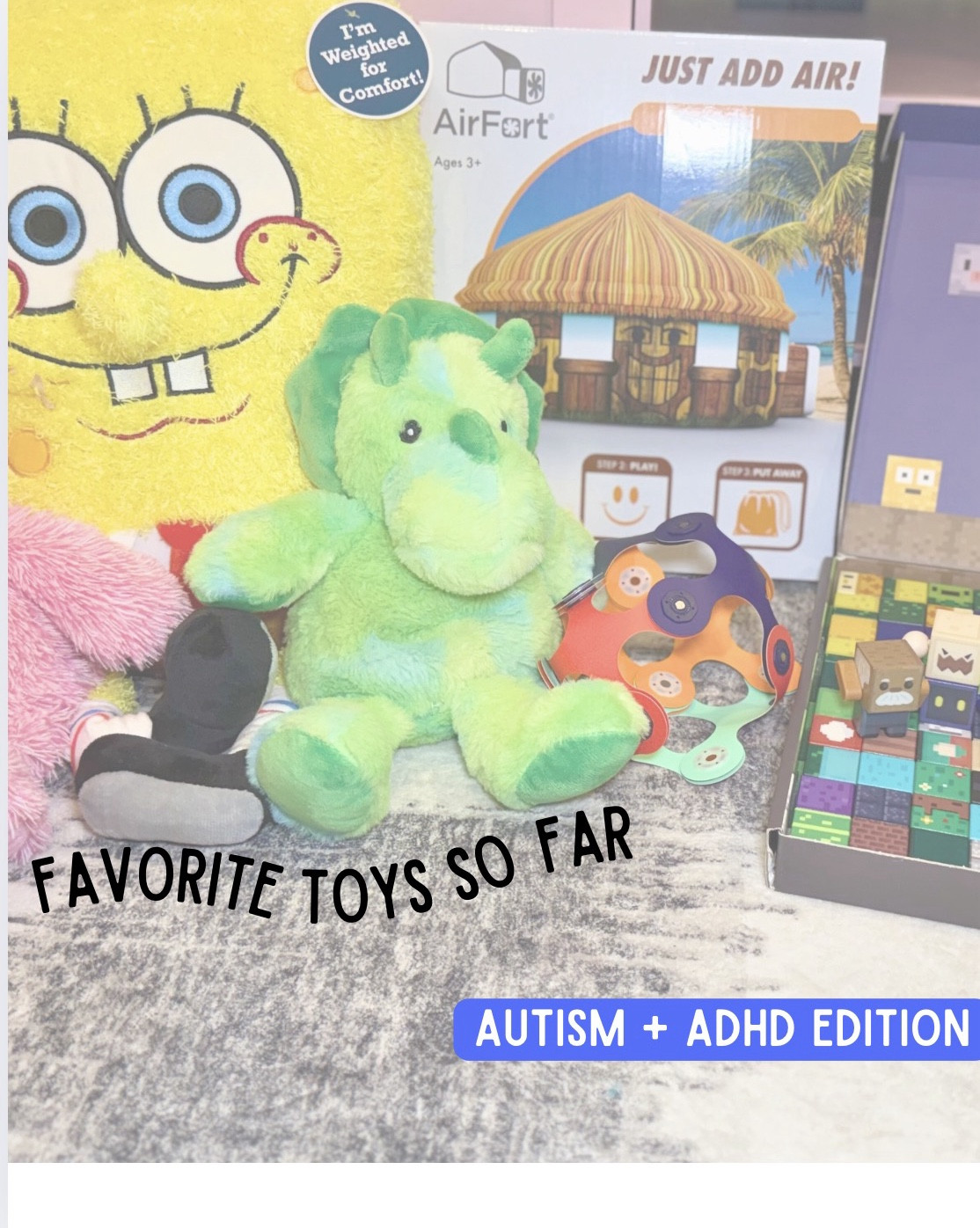 My kids favorite toys so far + I have to agree. #Gobidex while inside the #Airfort is a regulation win! 

#Besttoys #adhdtoys #autismtoys #warmies #clixo #Sensorytoys 

#LTKKids #LTKmomlife #LTKvlog