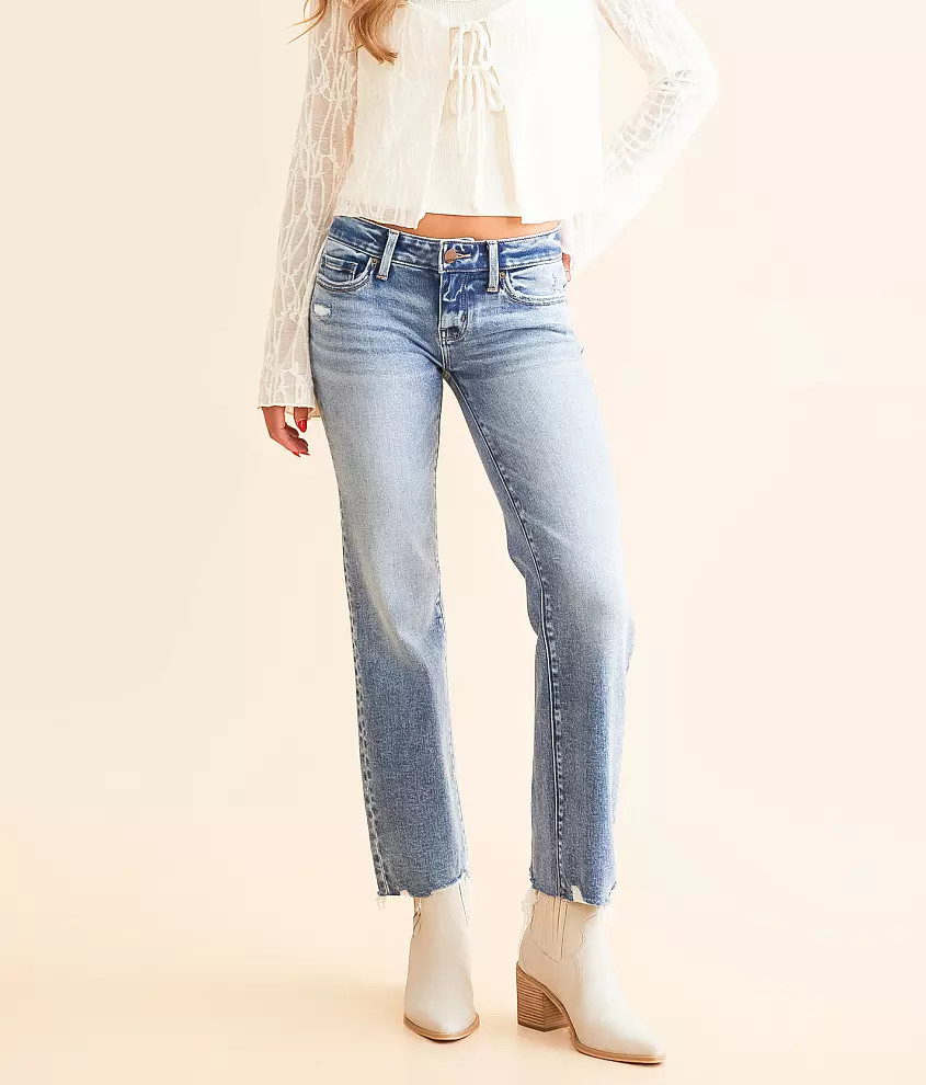 Stella Cropped Straight Stretch Jean | Buckle