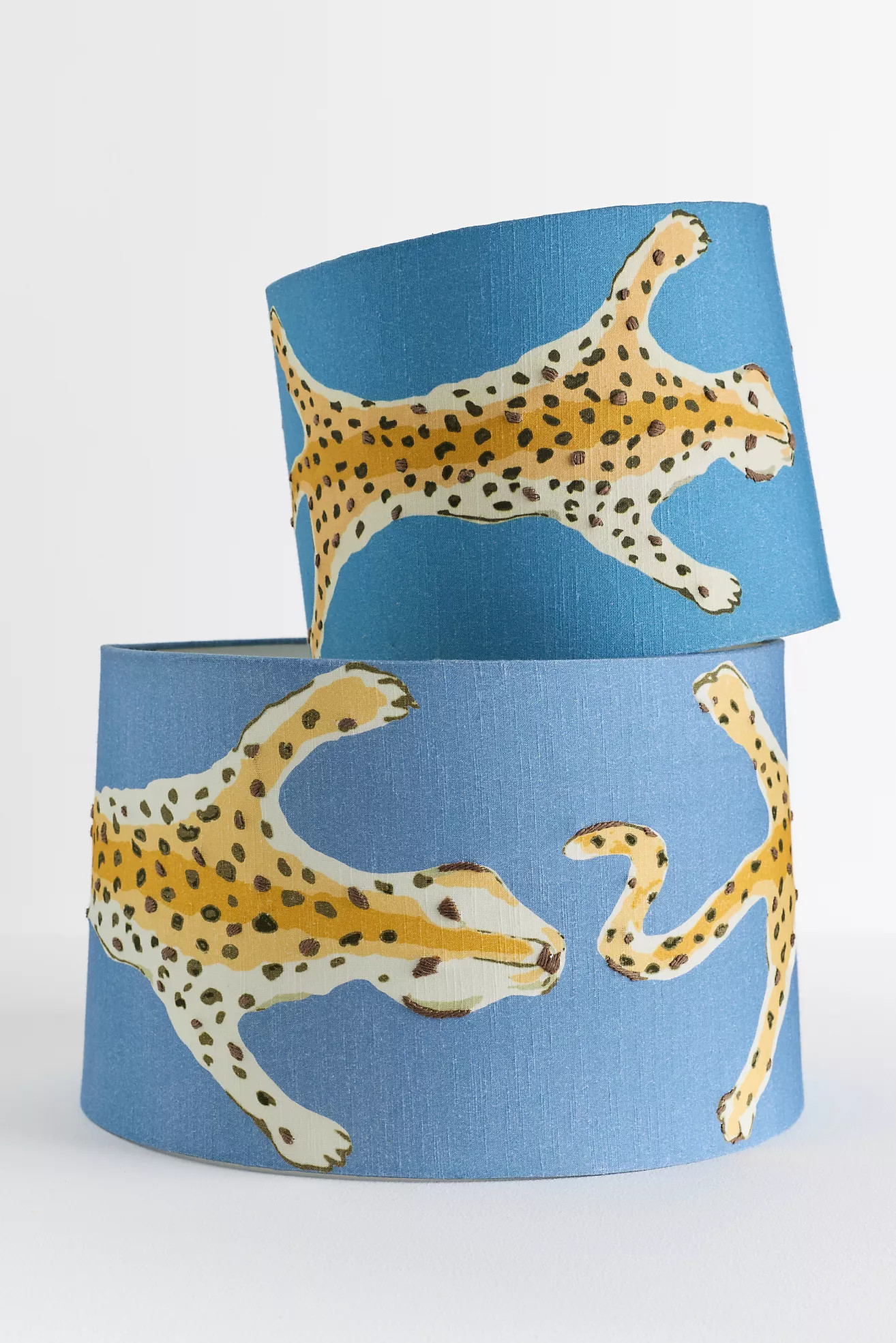 Dana Gibson for Soicher Marin Leopard Drum Lampshade | Anthropologie (US)