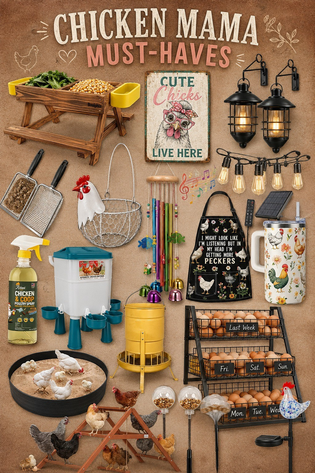 Chicken mama must-haves 🐓🤎 A few of my favorite finds for making coop life a whole lot easier!

#LTKvlog #LTKU #LTKHome