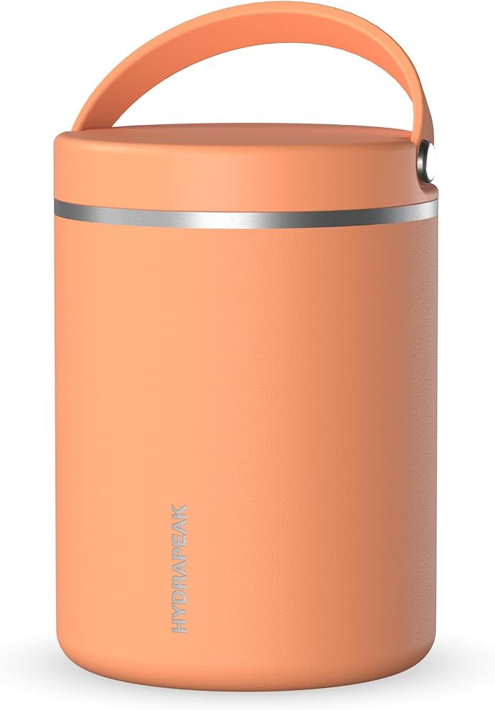 Hydrapeak 32oz Stainless Steel Vacuum Insulated Thermos Food Jar | Thermos for Hot Food and Cold ... | Amazon (US)