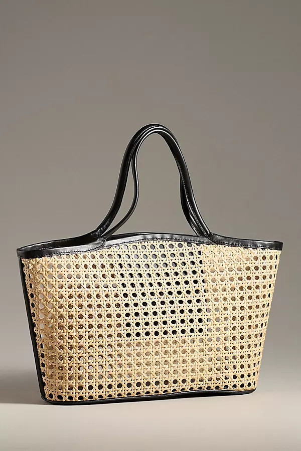 Odette Rattan Tote | Anthropologie (US)