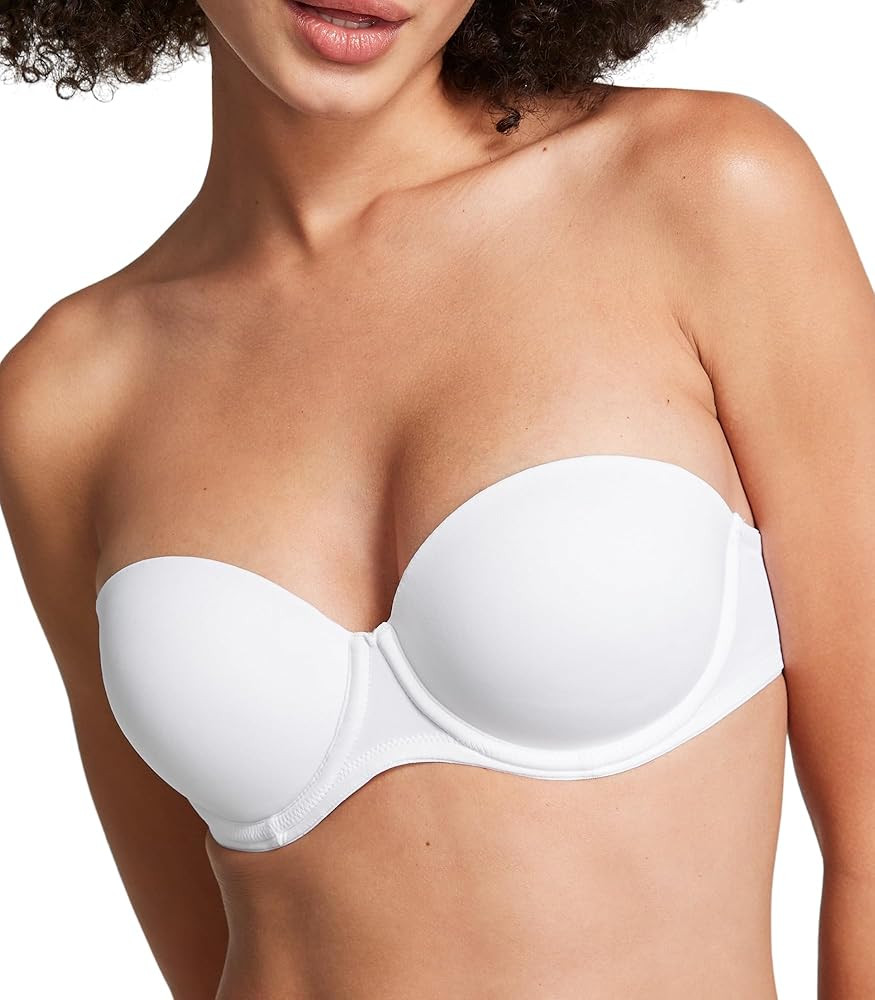 Victoria's Secret Pink Strapless Push Up Bra, Wear Everywhere, Bras for Women (32A-38DD) | Amazon (US)