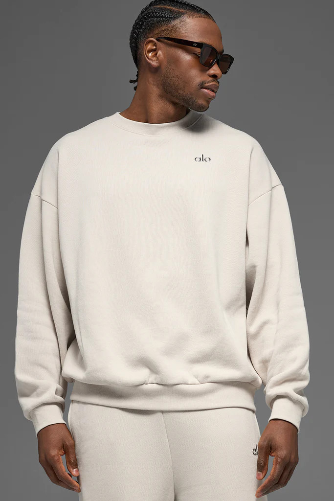 Accolade Crew Neck Pullover - Bone | Alo Yoga (US)