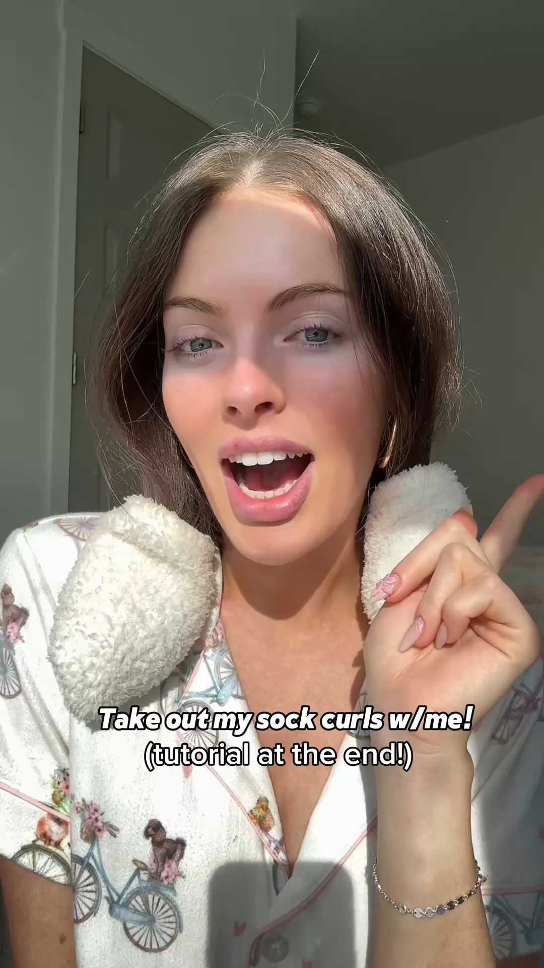 Socks I use for sock curls!!