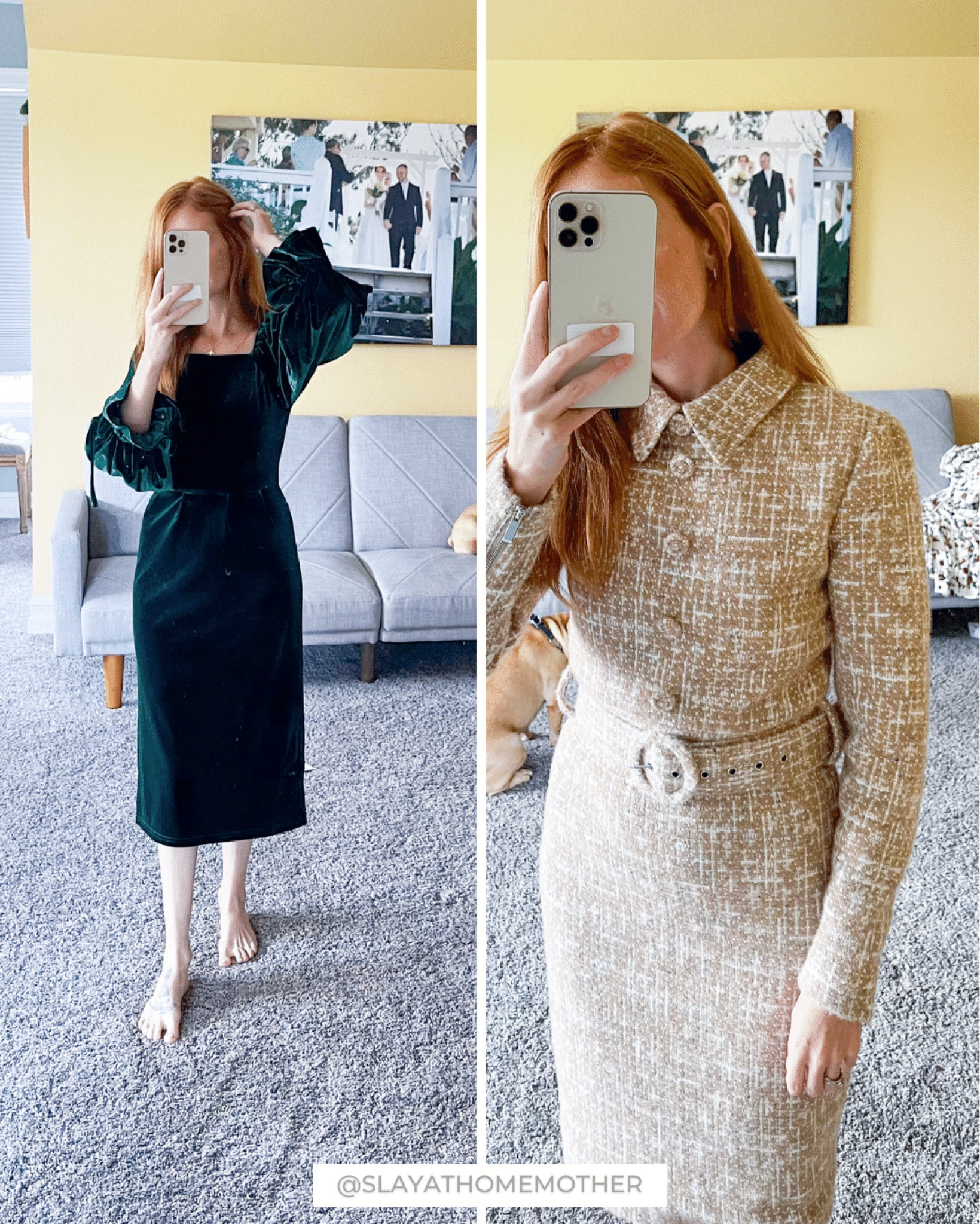 Holiday party dresses SALE ALERT 🚨😍 

Wearing size XXS in both dresses 

Holiday party outfit, petite dresses, velvet dress, dress sale, cyber Monday sale, ivy city co

#LTKfindsunder100 #LTKCyberWeek #LTKsalealert