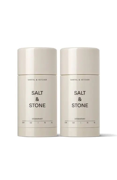 SALT & STONE Santal & Vetiver Deodorant Duo $40 Value at Nordstrom | Nordstrom