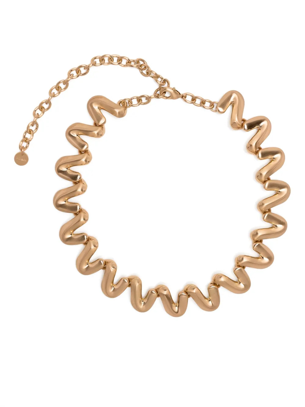 Cult Gaia Maddie Brass Choker  | Gold | FARFETCH | Farfetch Global