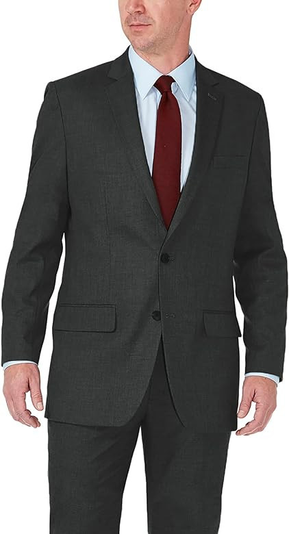 J.M. Haggar Men's Premium Stretch Tailored Fit Suit Separate Coat | Amazon (US)