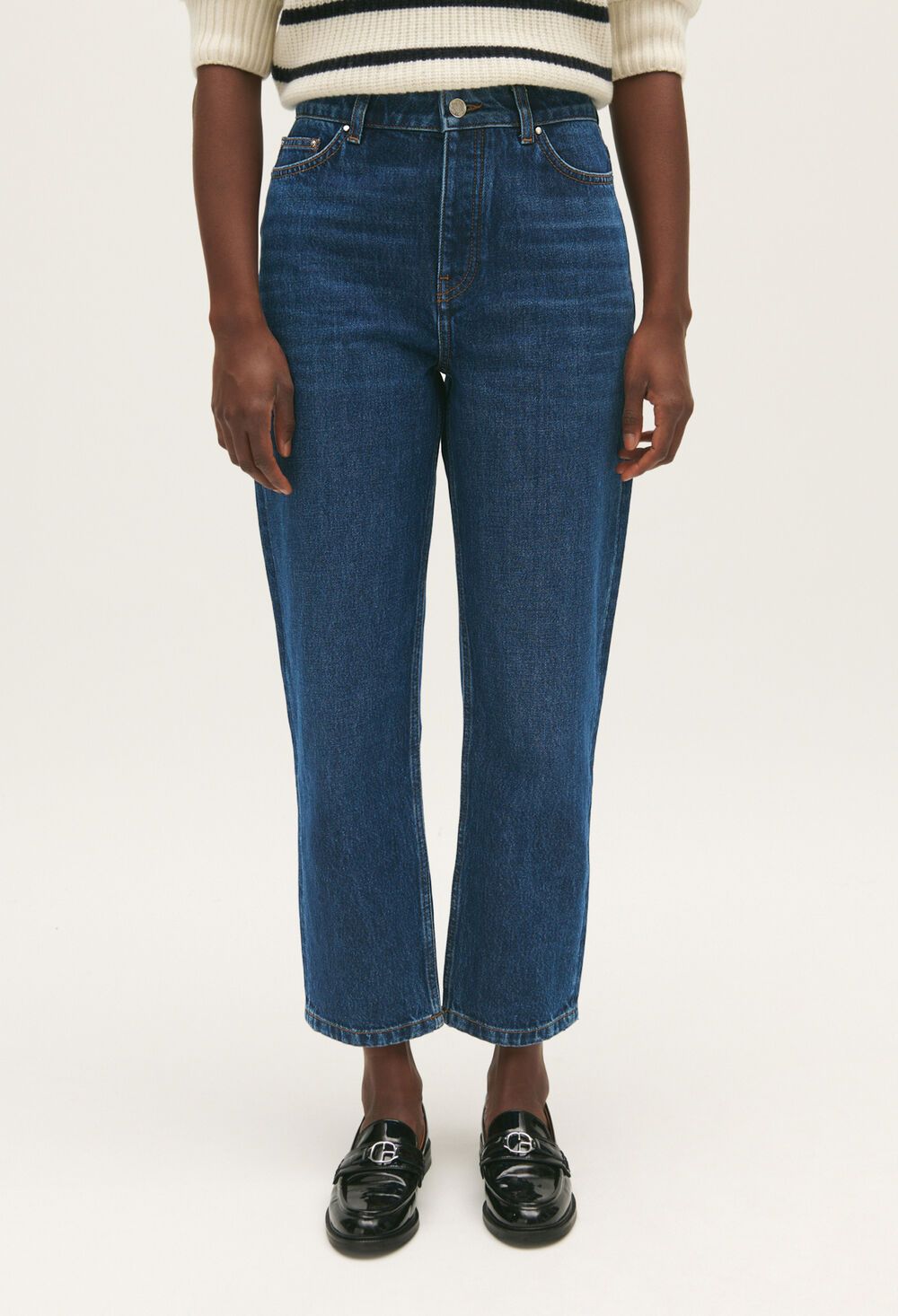 Dunkelblaue Mom-Jeans | Claudie DE | Claudie Pierlot (FR, DE, ES, UK)