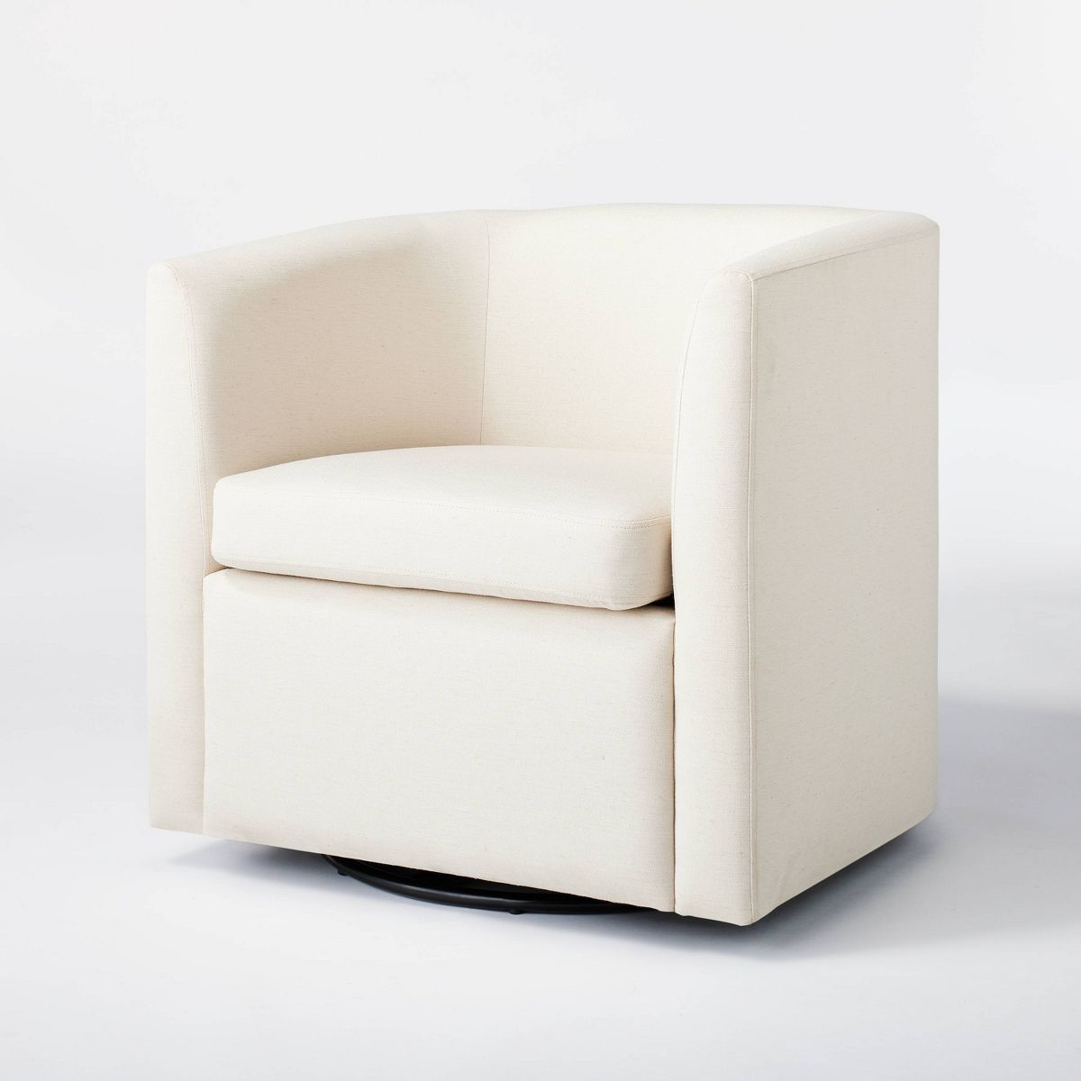 Vernon Swivel Accent Chair Natural Linen - Threshold™ designed with Studio McGee | Target