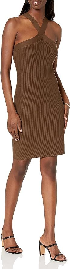 The Drop Women's Brunia Halter Midi Sweater Dress | Amazon (US)