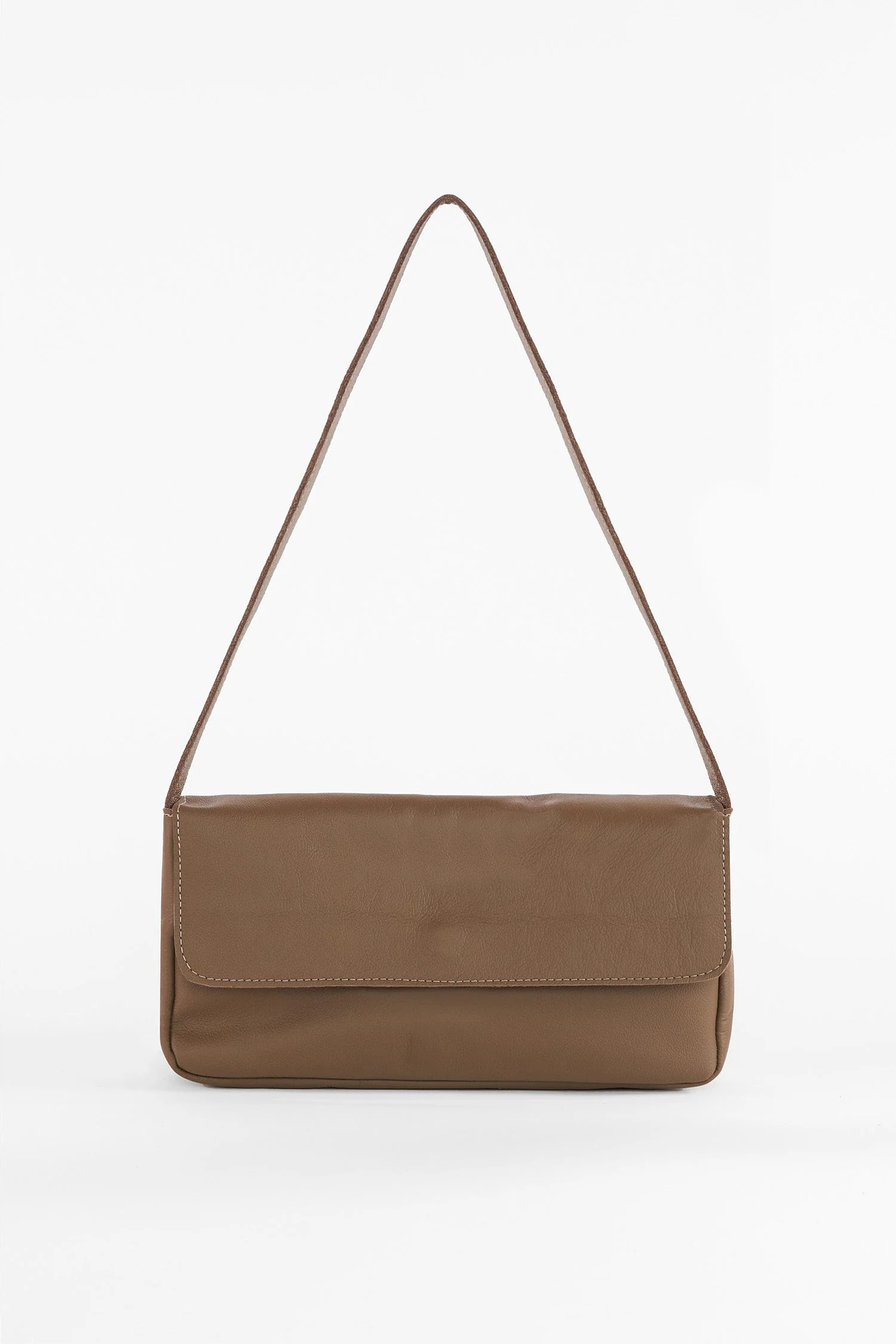 RLH3431 - Classic Leather Shoulder Bag | Los Angeles Apparel