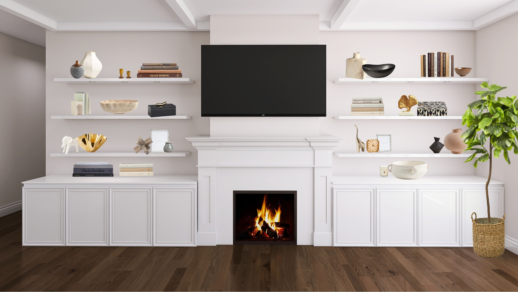 PROJECT HOUBEN
Living room built-in shelf styling

#LTKstyletip #LTKhome #LTKfindsunder100