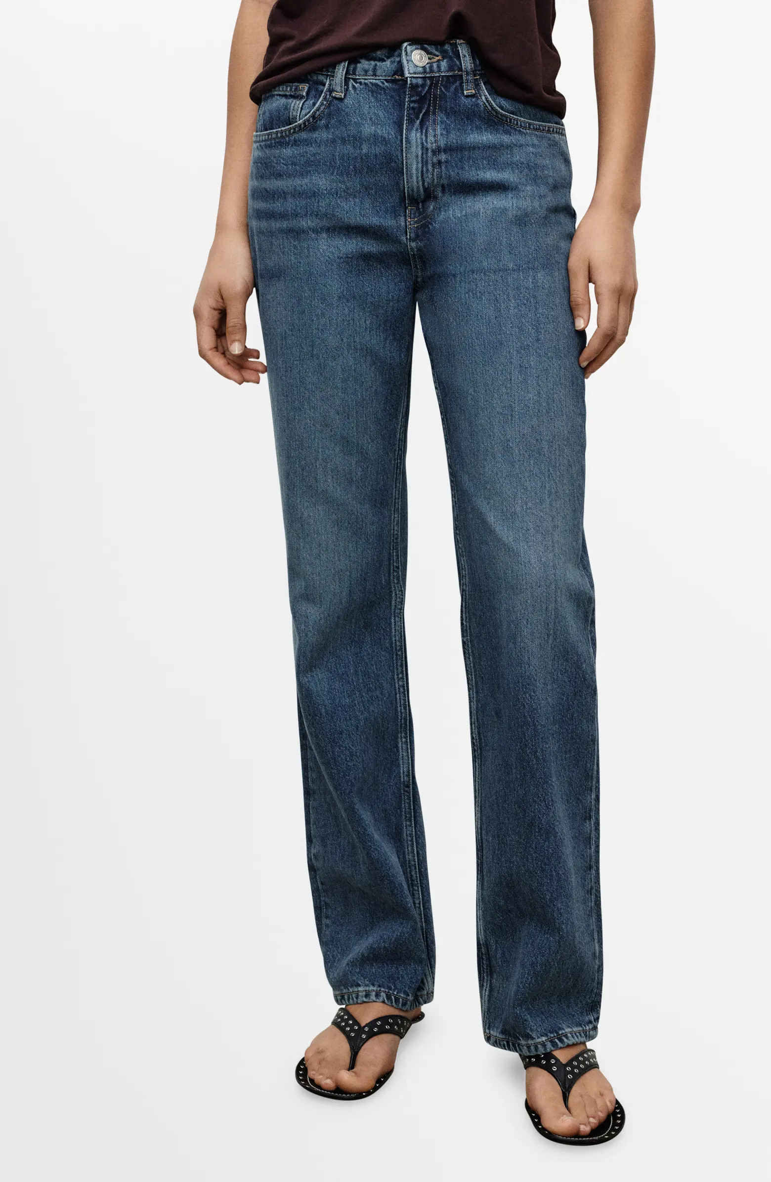 Matilda Mid Rise Straight Leg Jeans | Nordstrom