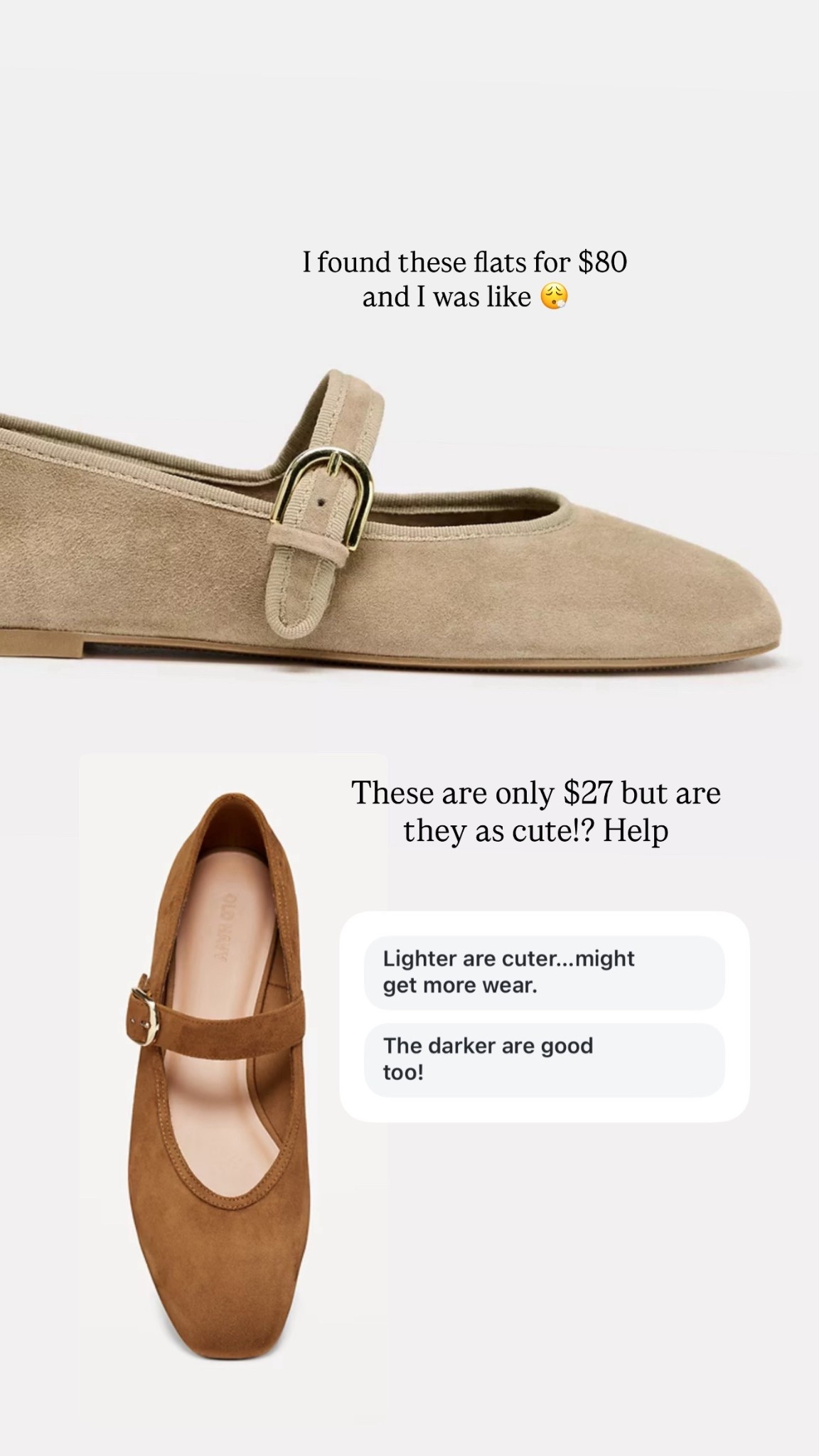 Ballet flats for everyday wear 

#LTKdayinmylife #LTKgrwm #LTKootd