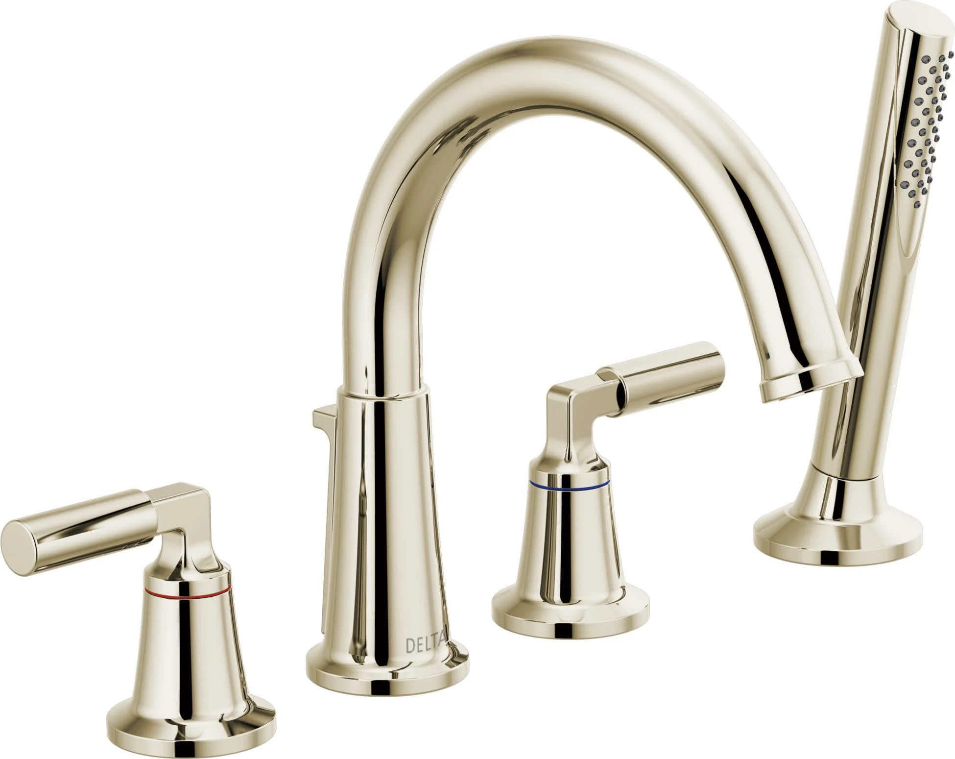 Delta T4748 Bowery Deck Mounted Roman Tub Filler - Nickel | Walmart (US)