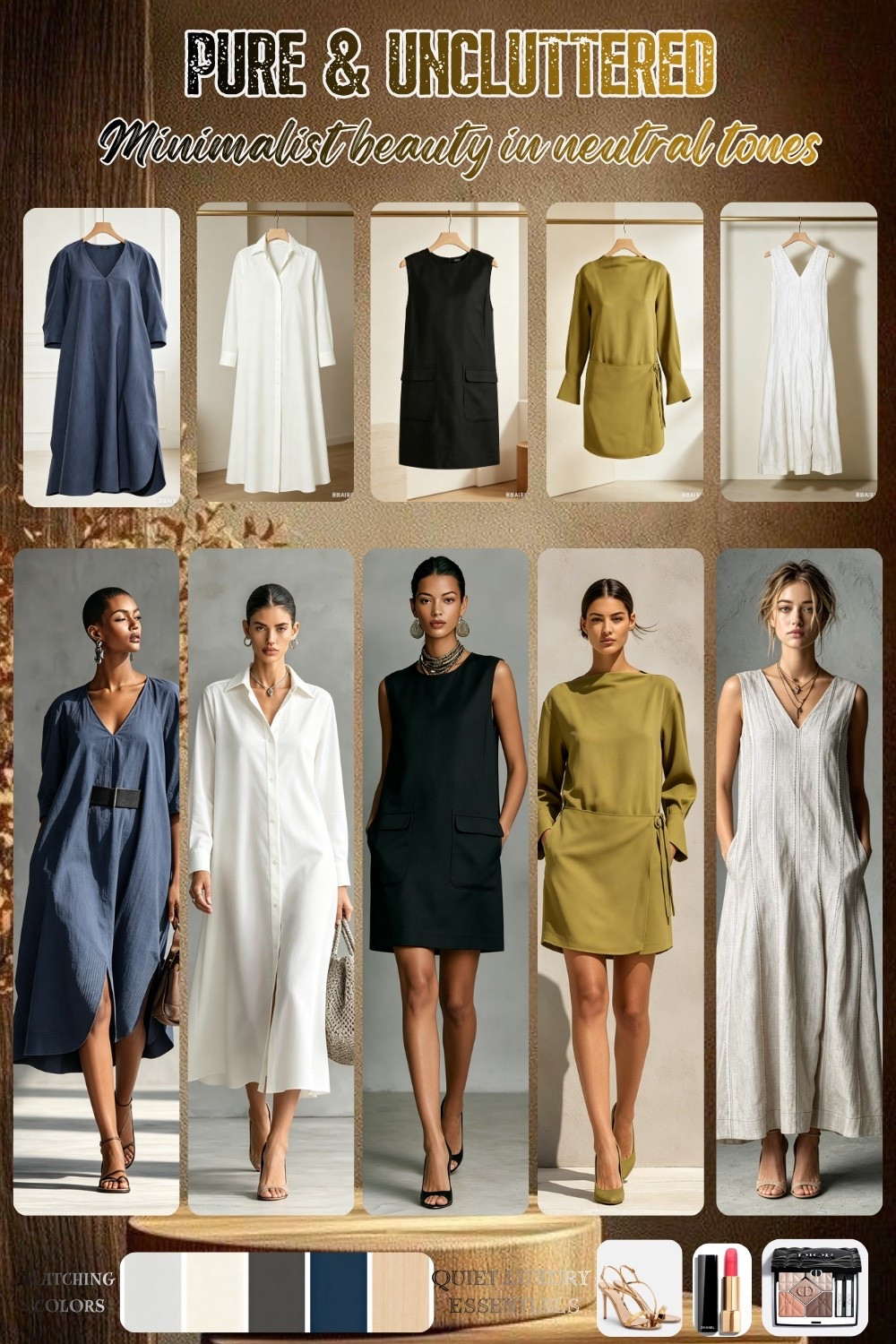 Modern Minimalist Chic Slim Versatile Dress
#minimalstyle #everydaydress #neutralfits

#LTKootd #LTKMothersDay #LTKSeasonal
